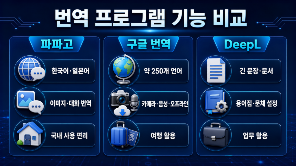 번역 프로그램 비교|파파고·구글 번역·DeepL 성능 차이 2 image 58