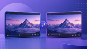 VLC와 Windows Media Player 비교|4K·자막·CPU 차이 5 두 개의 동영상 재생 화면을 나란히 비교하는 PC